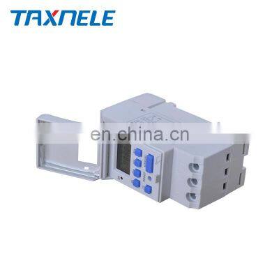 Electronic Weekly 7 Days Programmable Digital TIME SWITCH Relay Timer Control AC 220V 230V 12V 24V 48V 16A Din Rail Mount THC15A photo-3