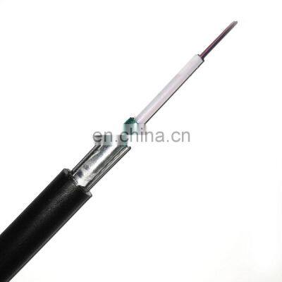 Outdoor Fiber Optic Cable 8core central loose tube outdoor armoured SM 9/125um fiber optical cable GYXTW