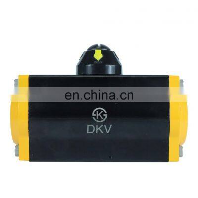 DKV motorized double acting spring return pneumatic valve actuator