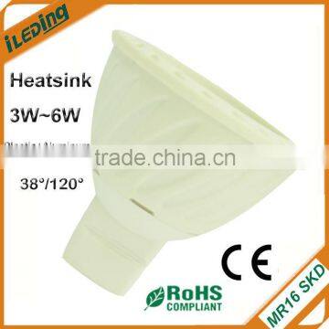 Manufacture Sales MR16 GU5.3 Aluminum Heatsink for Led Lamps