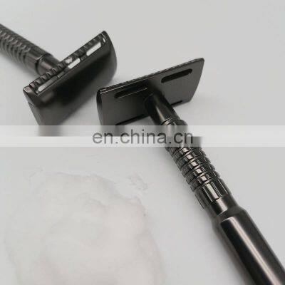 The Newest Alloy Razor With Best Servicer Wholesale Barber Hot Sale Popular Safety Shaving Razor photo-3