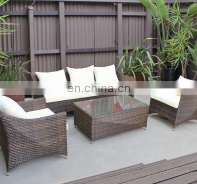 Outdoor Patio Wicker Chair Sofa Garden Courtyard Leisure Balcony Living Room Villa Sofas Combination Furniture