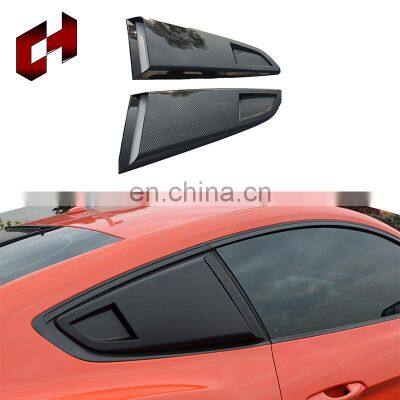 CH Automotive Accessories Waterproof Backside Blinds Side Vent Window Louver For Ford Mustang 2015-2017