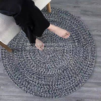 Braided Polypropylene Rug Home Area Carpet Floor Rug Mat