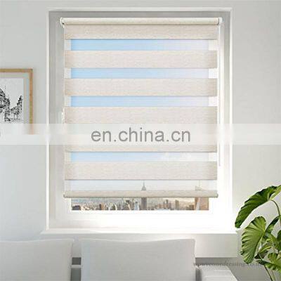 High Quality Horizontal Window Blinds Zebra Blinds Custom Double Day And Night Eruopean Zebra Roller Blinds Shades photo-5