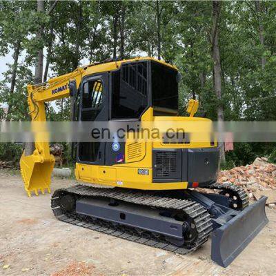 Original komatsu pc78-8 used crawler excavator with protect net pc78 pc70-8 pc60-8