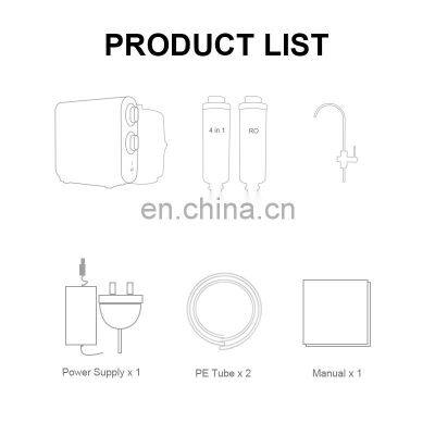 Система очистки воды с обратным осмосом для кухни, устанавливаемая под раковиной photo-5