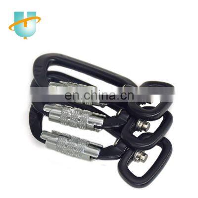 Safety Spring Carabiner Hook for Dog Leashes, Hiking Carabiner,wholesale Camping Sling Swivel Lock Carabiner Hook With Twist Loc photo-4