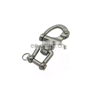 JRSGS Customized High Quality Stainless Steel Marine Grade Quick Release Diving Clips Swivel Snap Shackle Jaw Head for Sailboat photo-3