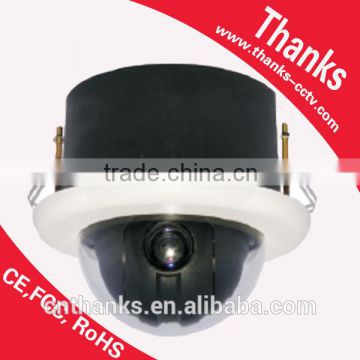 1/3 SONY EFFIO-E CCD Color 650TVL 4" Indoor IR 10x mini high speed dome camera