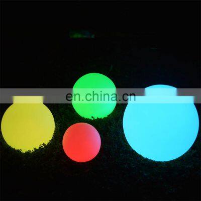 christmas party events outdoor led ball light garden lights led solar Outdoor LED glow ball solar usb rechargeable