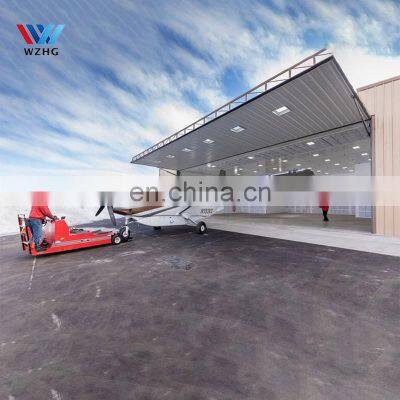 2020 Cheapest price Prefab steel structure prefabricated aircraft hangar for sale