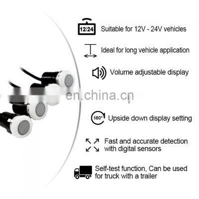 Self Test Front Intelligent Parking Sensor With Wireless Reverse Radar. - Truck Type photo-3