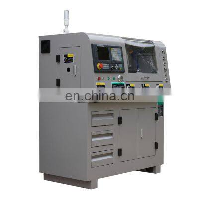 CNC 210 mini lathe machine for school education and DIY hobby users with After Chinese CNC Controller