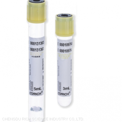 Acd Tubes Эвакуированные пробирки для сбора крови Acd Tube, Пробирка для сбора образцов крови (CE)