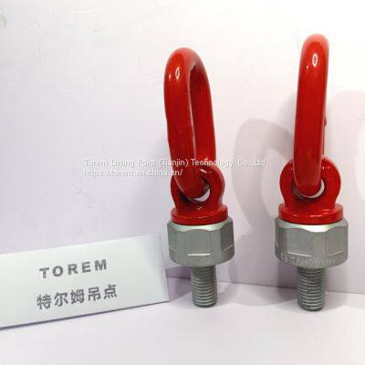 TOREM Alloy Steel Rotating Lifting Ring Universal Rotating Lifting Ring 360 Degree Lifting Point photo-4