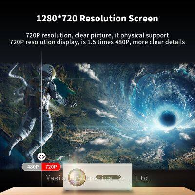Best Buy Cheap Portable Home Theater Lcd Android 9.0 OS WIFI Bluetooth Projector photo-5