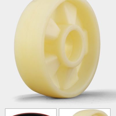 Factory Direct Supply Forklift Casters Nylon Wheel Low Profile Strong Castor Wheels