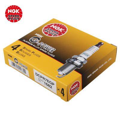 Wholesale Original Genuine NGK Spark Plug Iridium Platinum DCPR7EGP 1682 Car Engine Spark Plug for Fiat photo-4