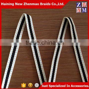 Wholesale natural cotton non elastic woven strap webbing for bag handle                        
                                                Quality Choice