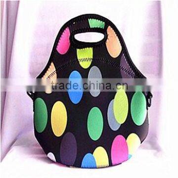 High quantity colorful neoprene lunch tote bag for adult