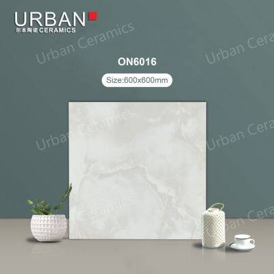 600X600mm Vitrified Ceramic Hotel Bedroom Glazed Polished Porcelain Floor Wall Tile