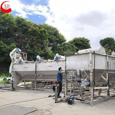 Plastic Separating Sink Float Separate Tank Recycling Waste High Output Plastic Pe Film Floating Washing Tank