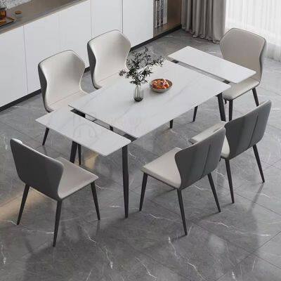 Stretchable Sintered stone  Dining Table for dining room