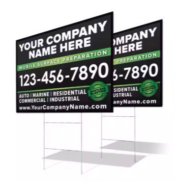 Wholesale Custom Weather-Resistant 4mm 18*24 Corrugated Plastic Campaign Sign Boards