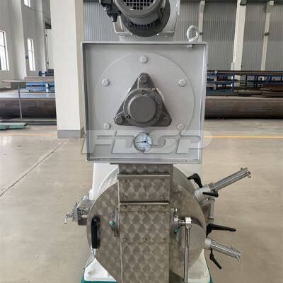 1-1.5 T/H Feed Granulator SZLH250 Poultry Ring Die Pellet Mill photo-3