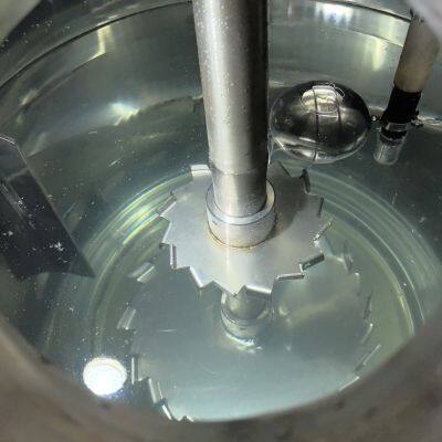 High Efficiency Liquid Mixing Tank With Turbine Agitator for Emulsification Dispersion in Cosmetic & Daily Chemical Fields photo-5