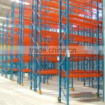 orange beam pallet rack