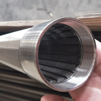 Water Well Screen, Johnson V Wire Screen Corrosion Resistant For Large / Small Diameter Deep Wells photo-2
