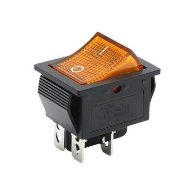 Heavy Duty Boat Rocker Switch 30A 12V DC 5-Pin Configuration With Sealed Housing