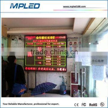 Customized cabinet electrical led sign for shopping mall advertise