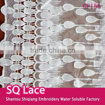 2016 Lace Accessory Hot Embroidery Full Lace With Flower Milk Silk Lace Fabric