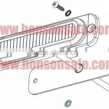 3W 6 Hole LED Automobiles Surface Mount Warning Lighthead HF-160 Quality Choice photo-5