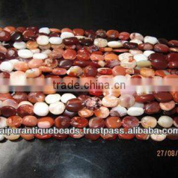 OPAL OVAL BEADS GEMSTONE