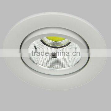 50000H 75V-260V 90-110Lm/W 2700K-7000K 4W COB LED Ceiling Light