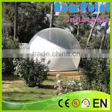 New Point Customized commercial grade inflatable crystal bubble tent for sale