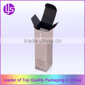 Cheap Custom Colorful Printed Silver Metallic Paper Cosmetic Packaging Reverse Tuck End Box Quality Choice photo-3