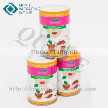 Custom Sweeteners Paper Composite Cans