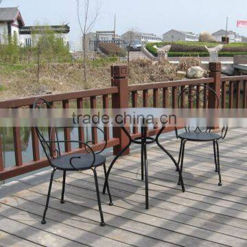 Metal cushion mini garden furniture set