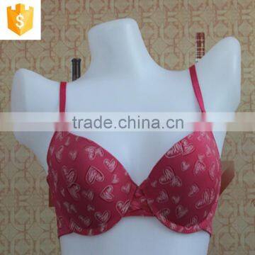 The hot personality love pink bra photo