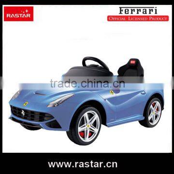 Rastar wholesale car kids toy Ferrari licenced F12 cars kids baby ride on car