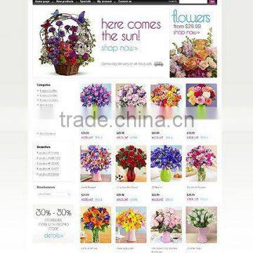 Flower Ecommerce Website Design and Web Development,Internet Marketing Service,E-commerce Service,Software company