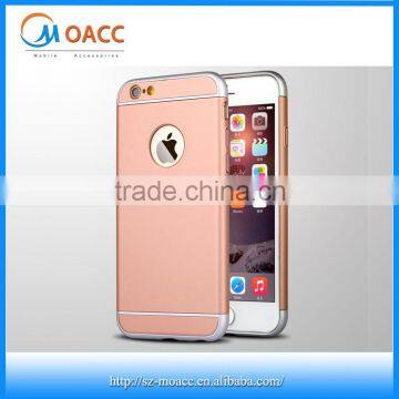 Ultra Thin detachable rubberized hard cover matte pc case for iphone 6