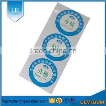 synthetic paper label printing Print