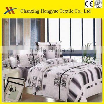 woven technics 100polyester pigment printed brushed fabric plain microfiber fabric for home textile