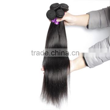 Alibaba Cheap Raw Peru Human Hair Extension, Remy Straight Human Hair Weaving, Strong Double Drawn Weft